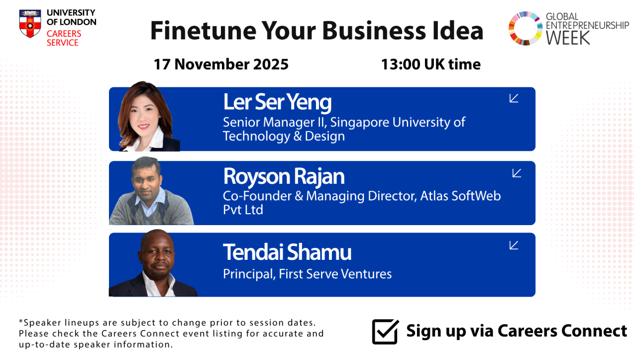 Refining Business Ideas for Real-World Success: My Experience as a Panelist at Global Entrepreneurship Week